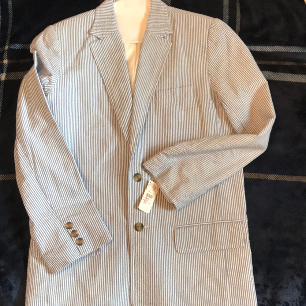 Talbots seat sucker blazer
